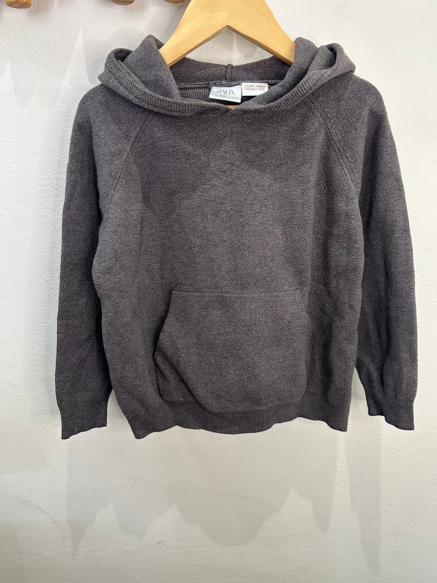 Ash knit hoodie 5-6y