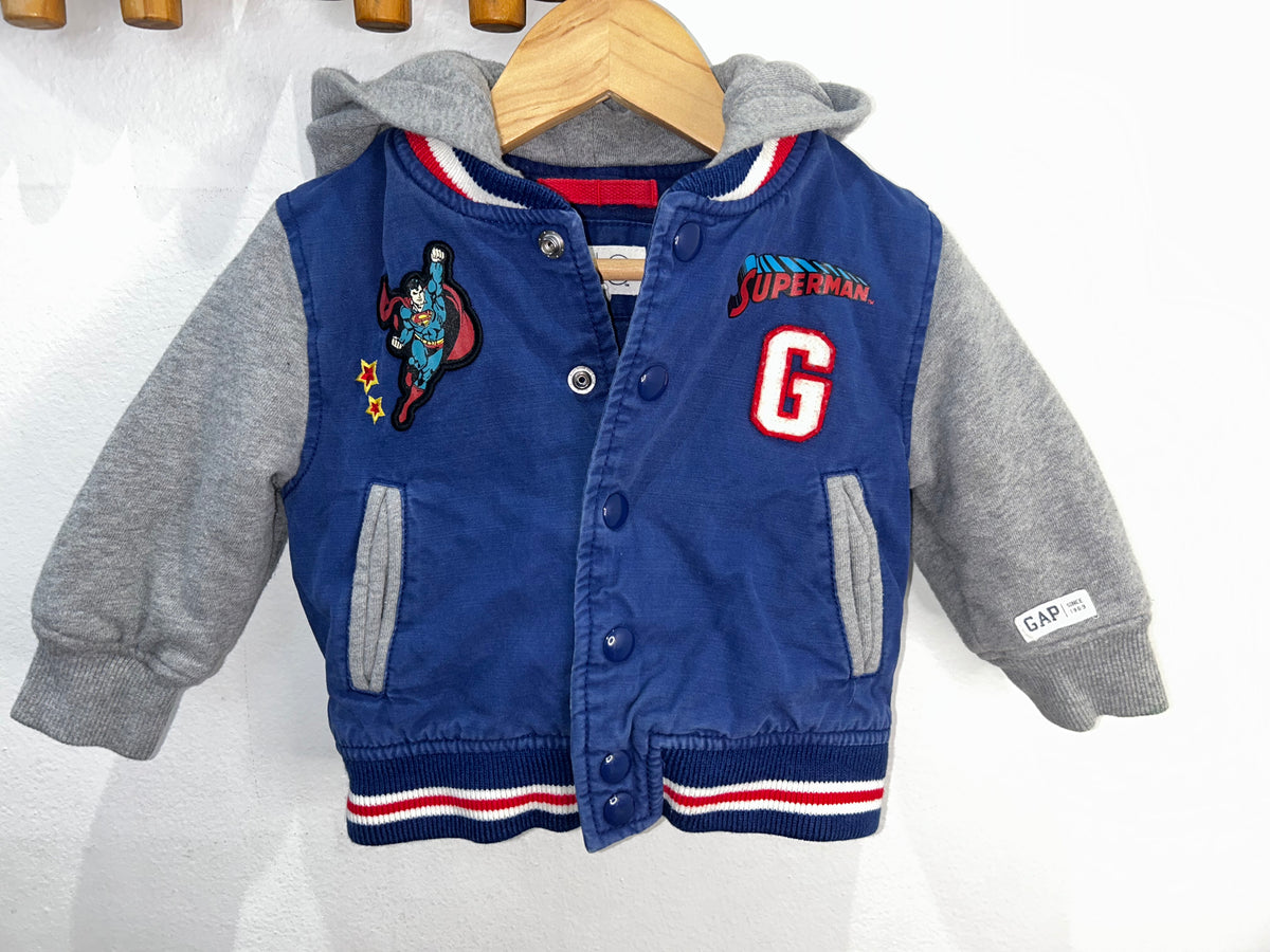 Man of steel bomber 12-18m