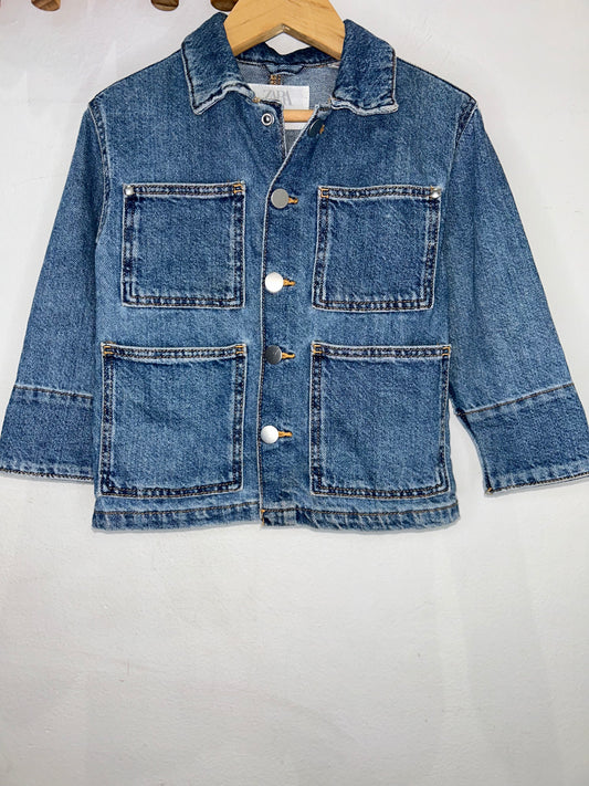 Denim chore jacket 2y
