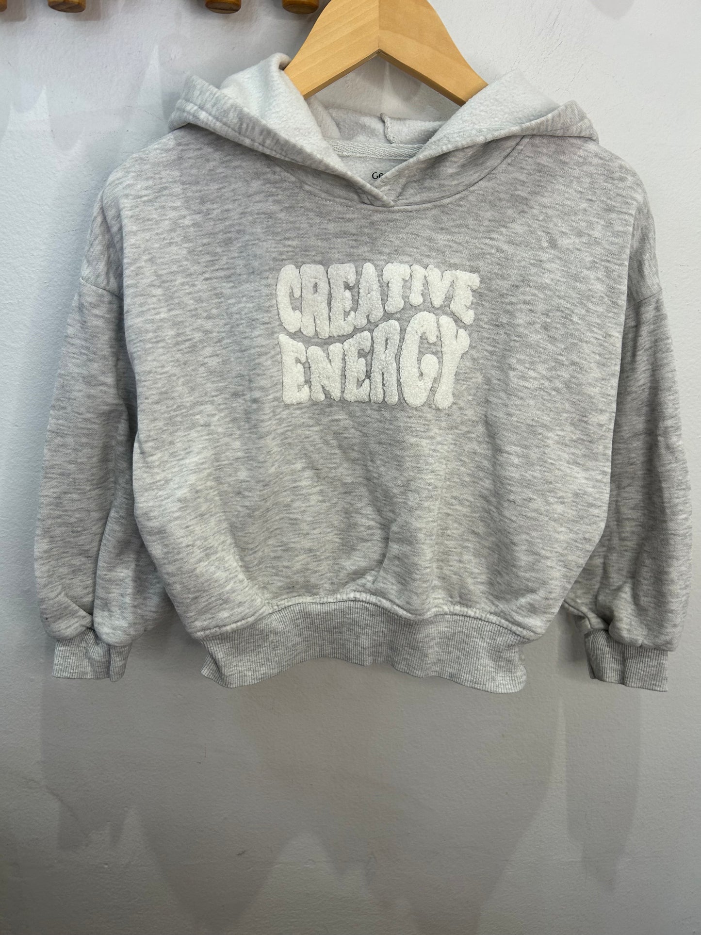 Creative energy cropped hoodie 6y