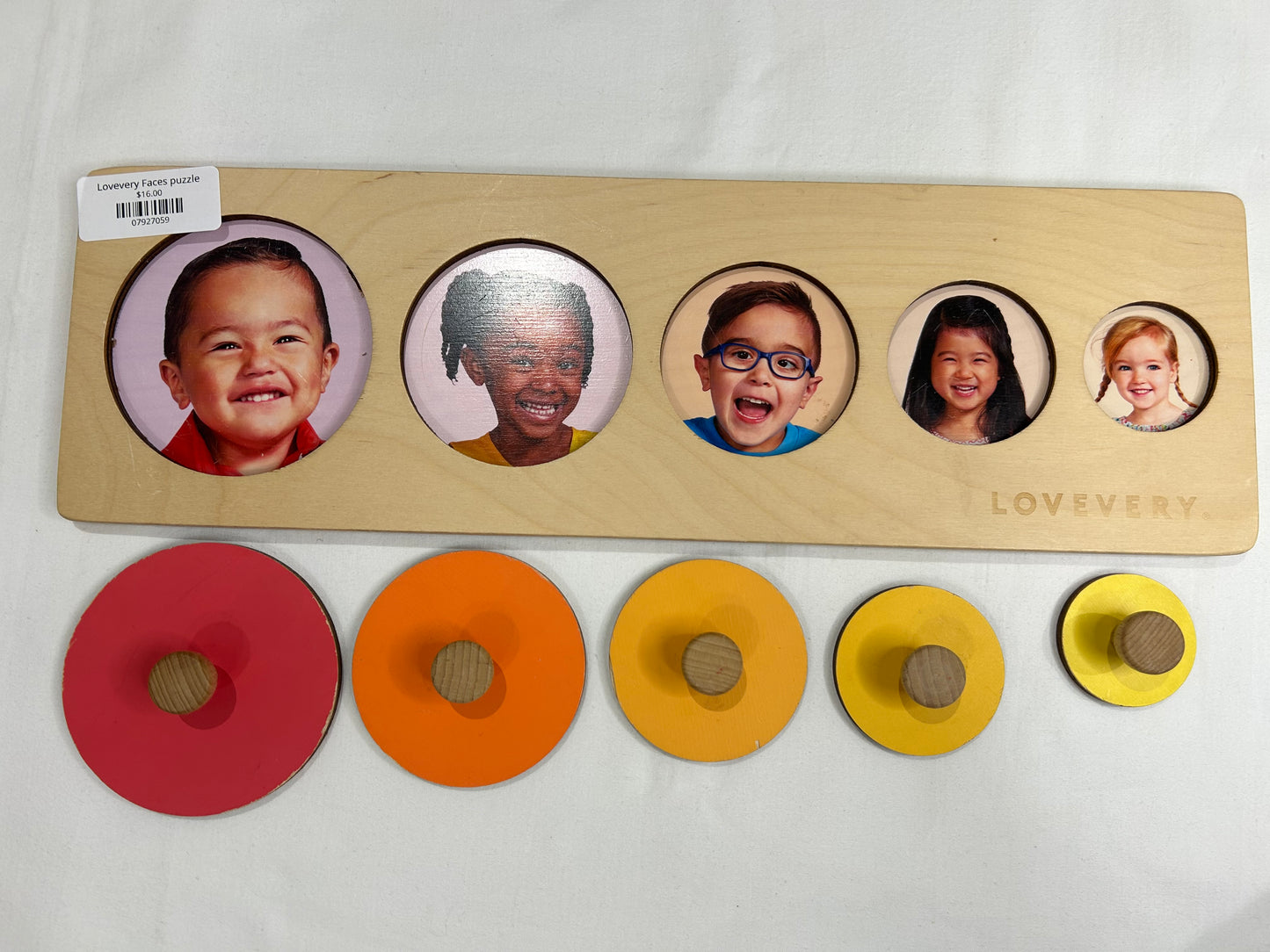 Lovevery Faces puzzle