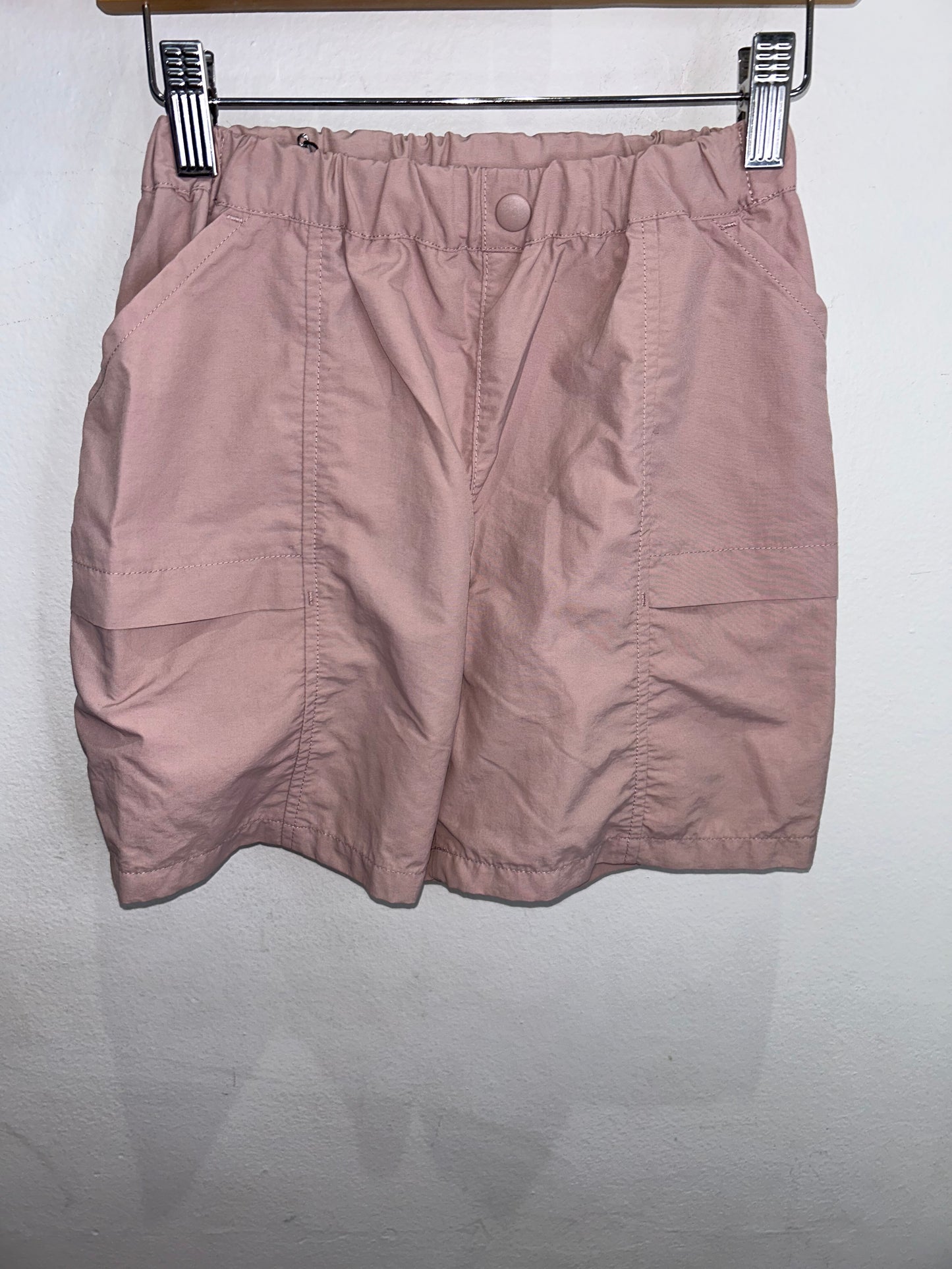 Light pink hiking friendly shorts 5-6y