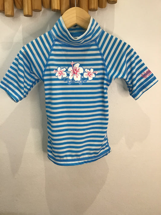 Swim rashguard hyacinth 12-18m