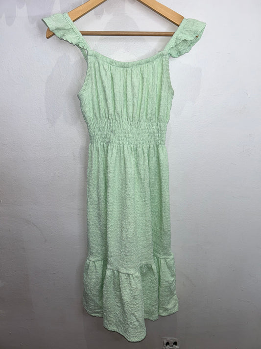 Mint green dress 10y