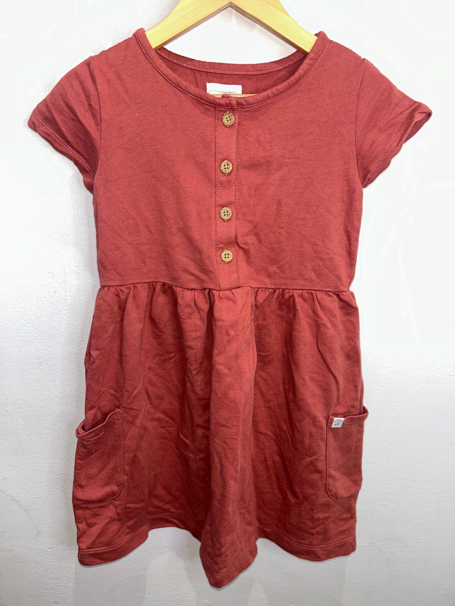 Rust dress 4y