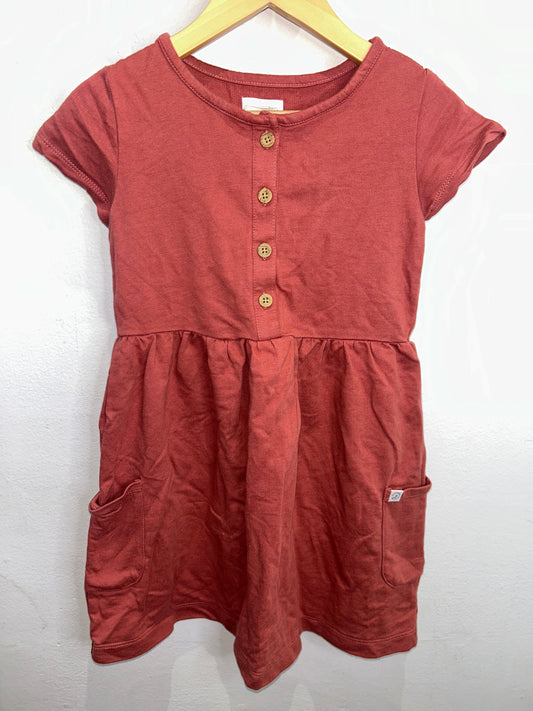 Rust dress 4y