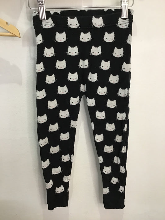 Black cats sweater pants 4y