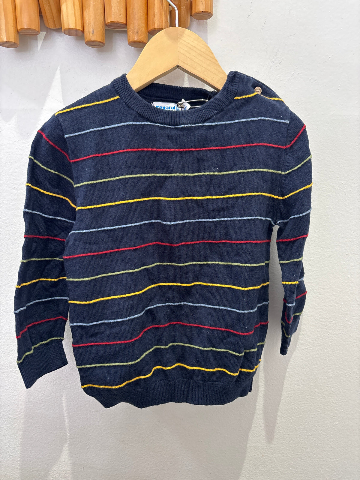 Mayoral stripes sweater 36m (3y)