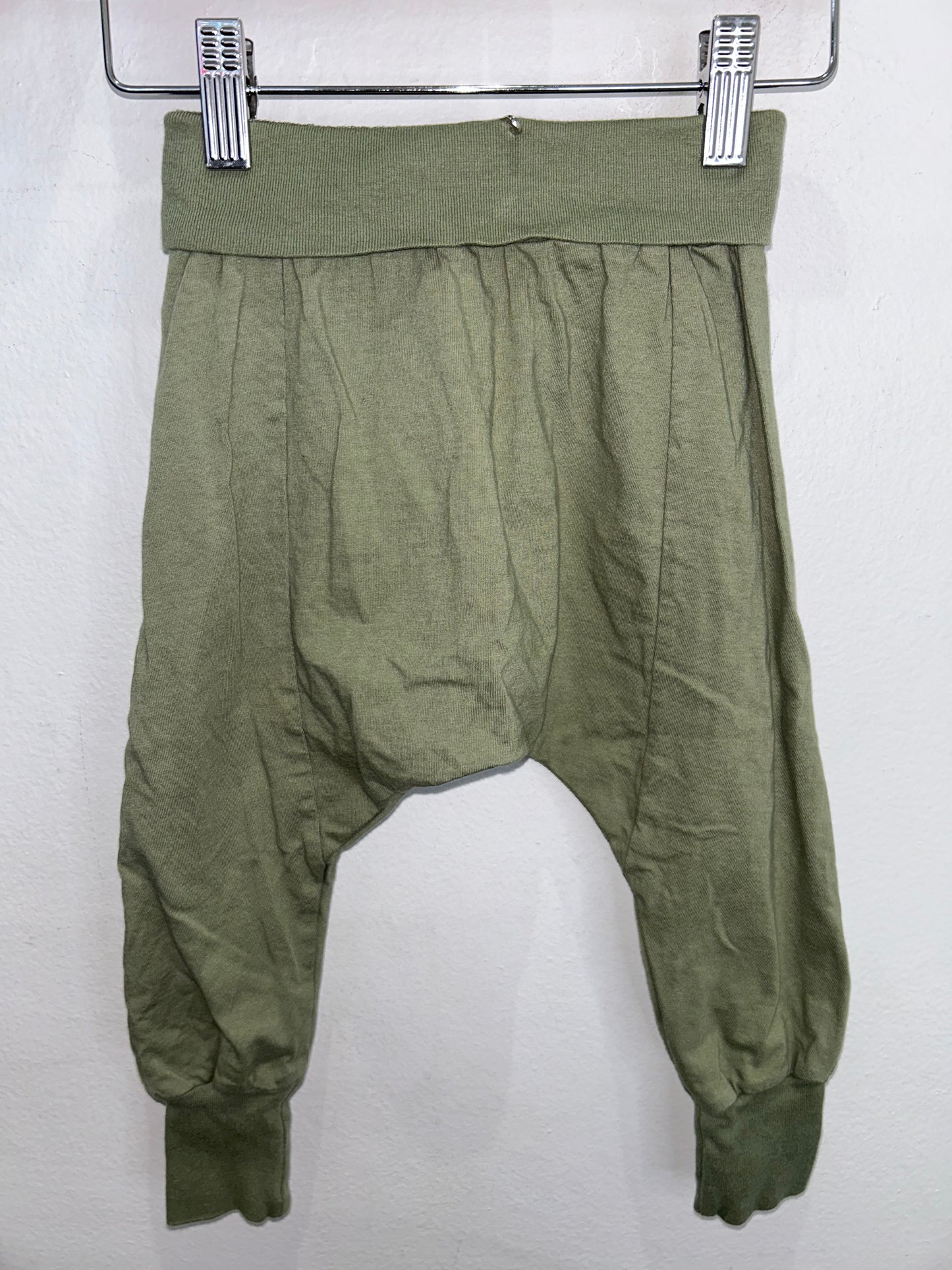 Minimioche olive pants 1-2y B