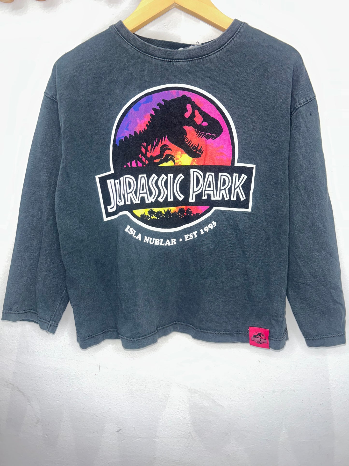 Jurassic park longsleeve 6-7y