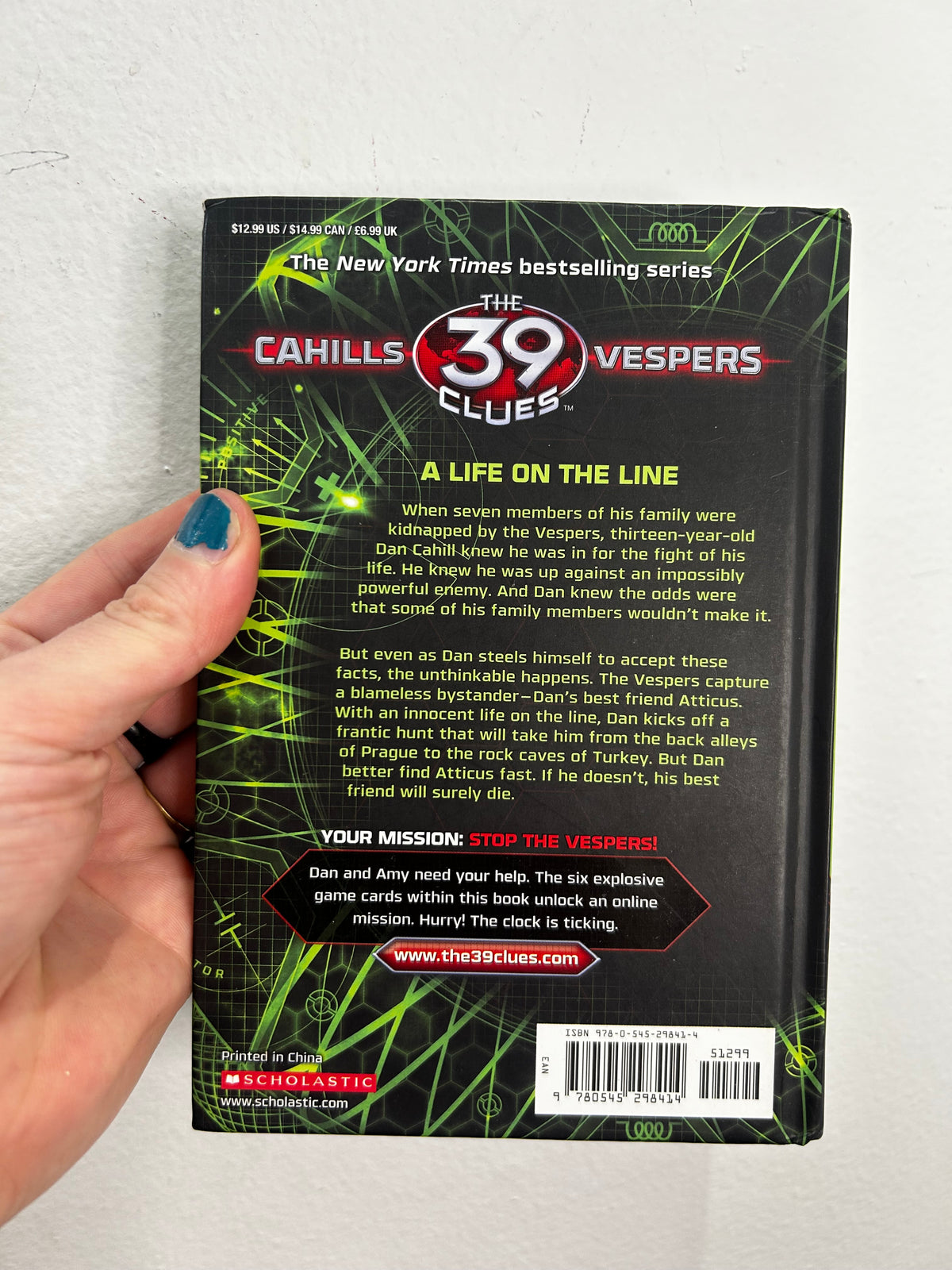 The 39 clues cahills vs vespers- books 1-4