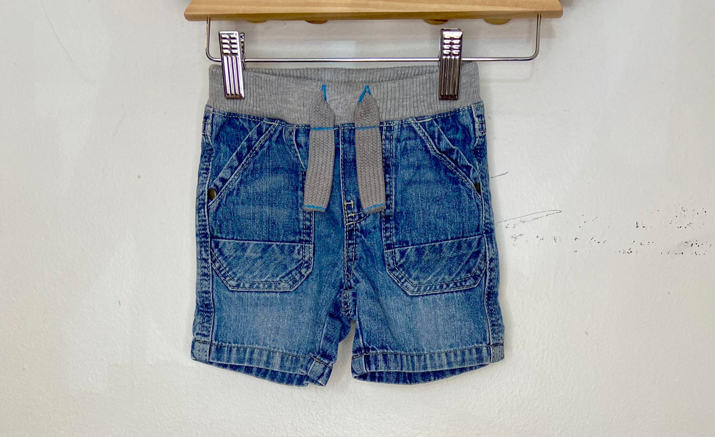 Loose fit denim shorts 18m