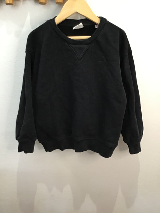 Pullover black 4-5y