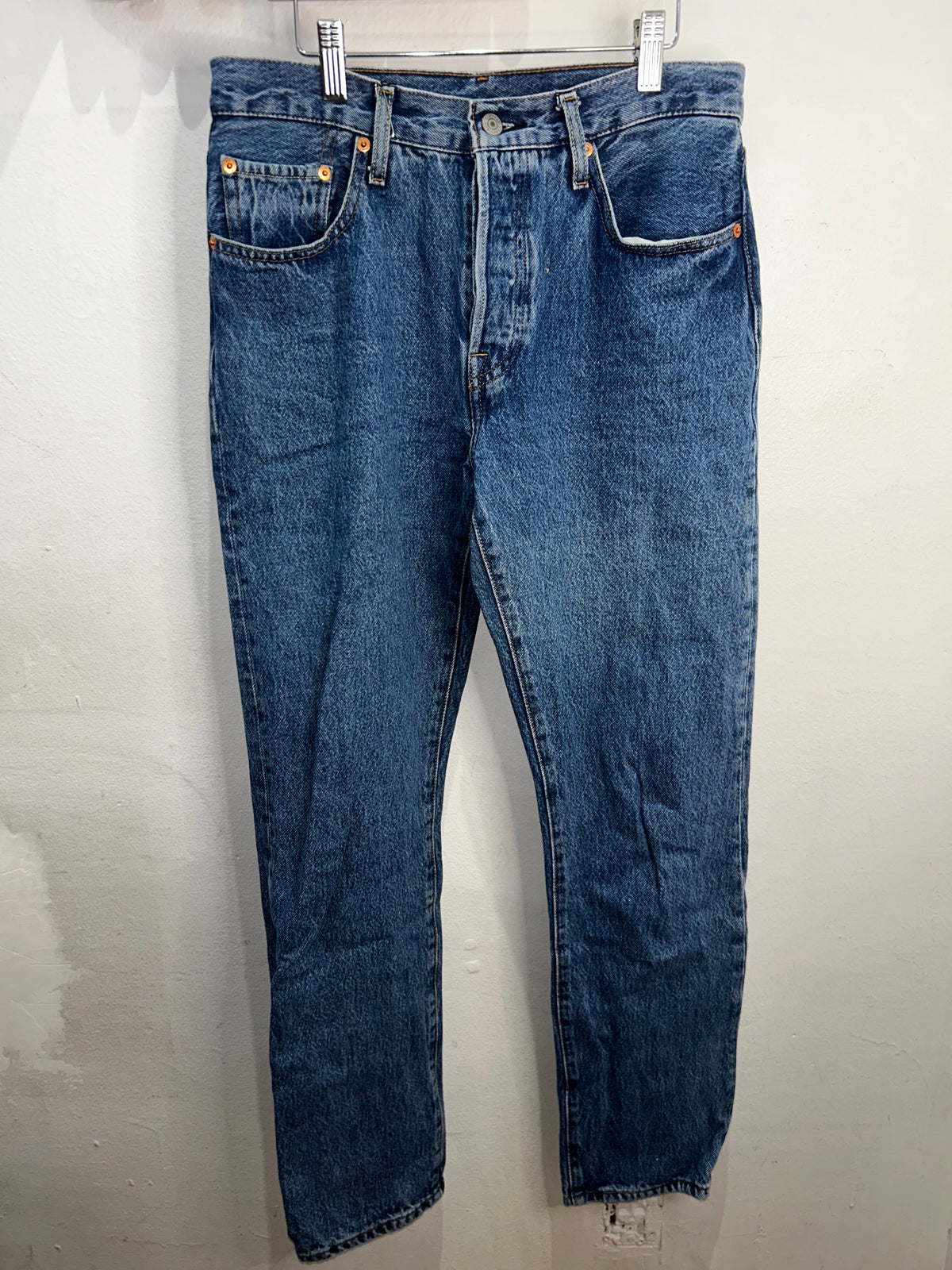 Levis blue 501s classic jeans - waist 27 length 30