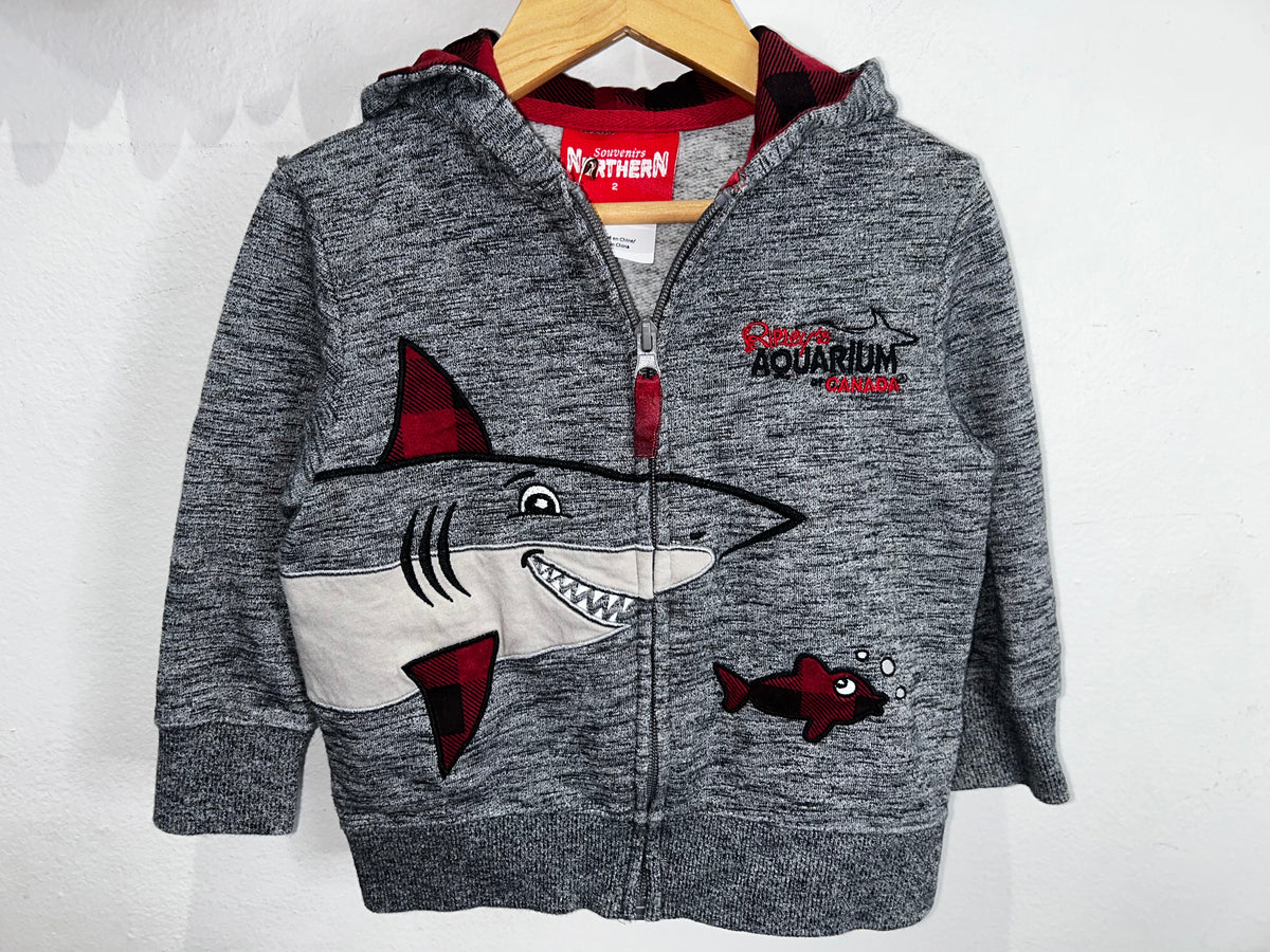 Ripleys shark sweatshirt 2y