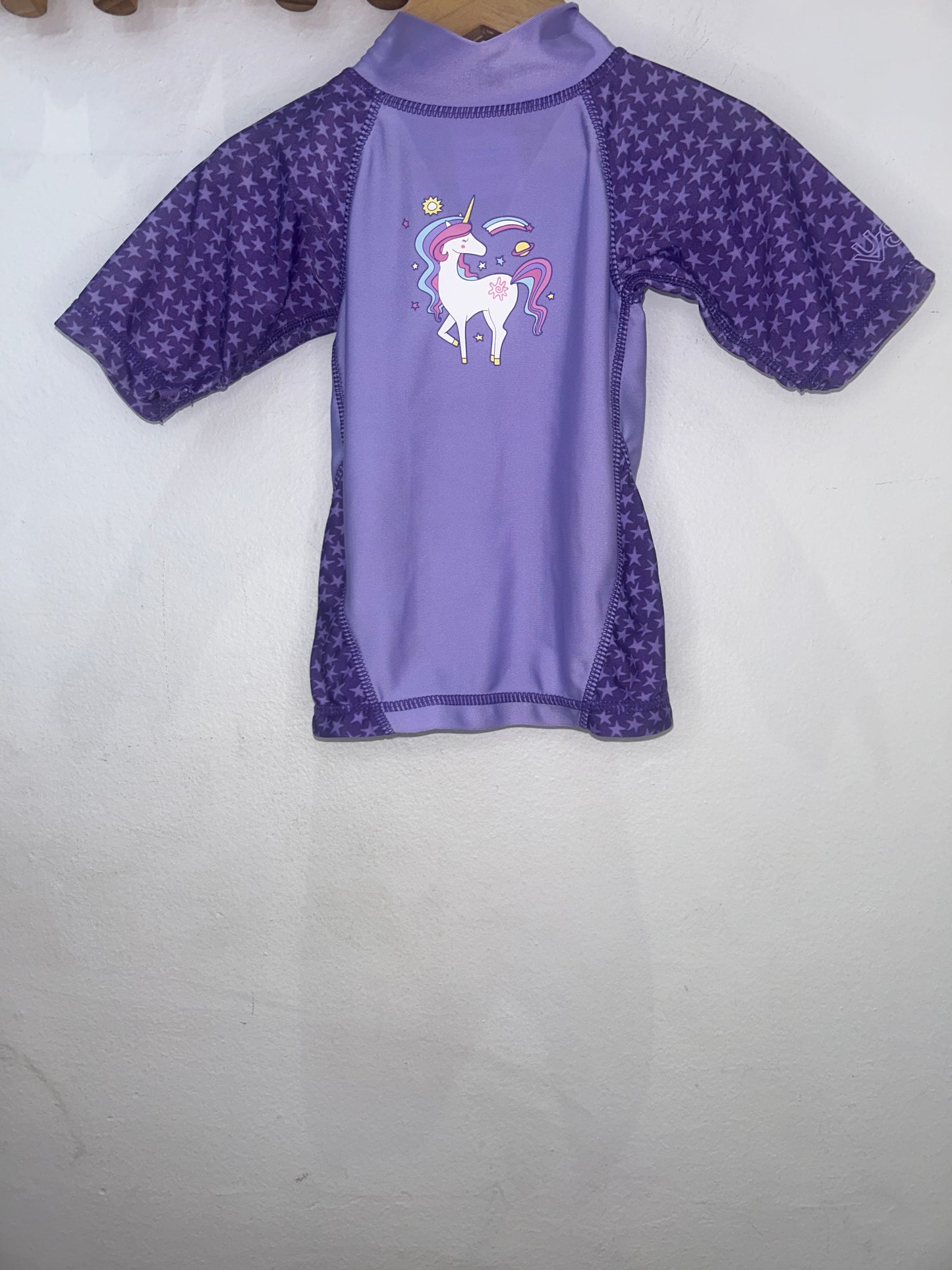 Purple unicorn swimset 12-18m