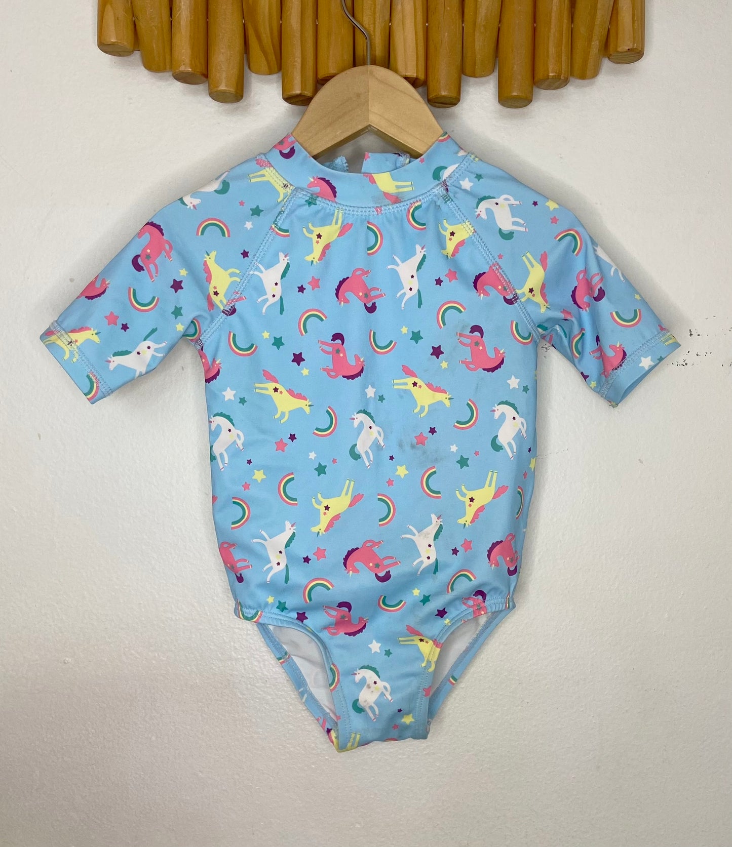 Rainbows swimsuit 12-18m*