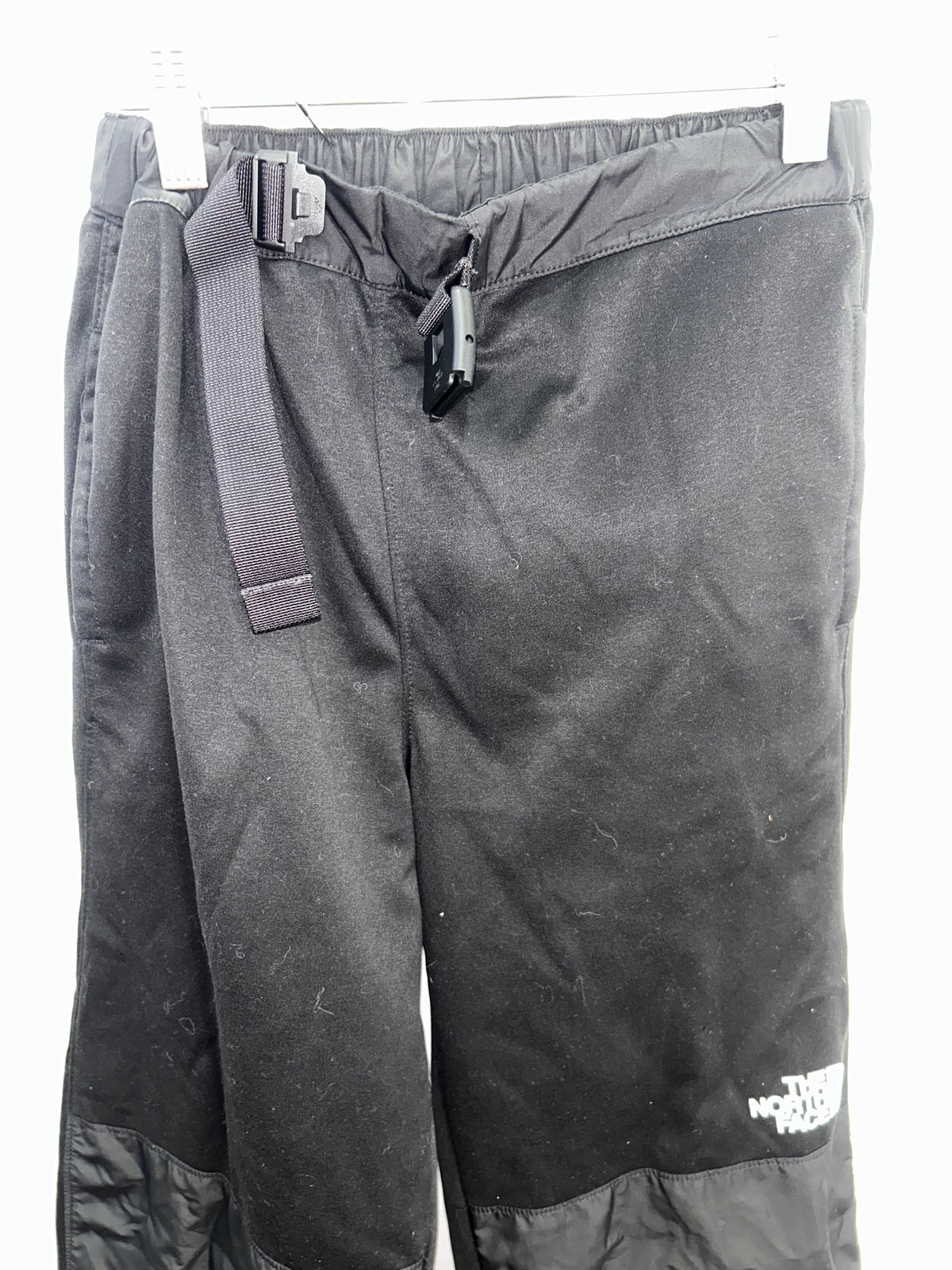 The North Face black fleece lined pants 14-16y