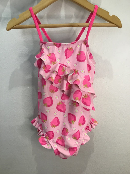 Swimsuit strawberries 3y