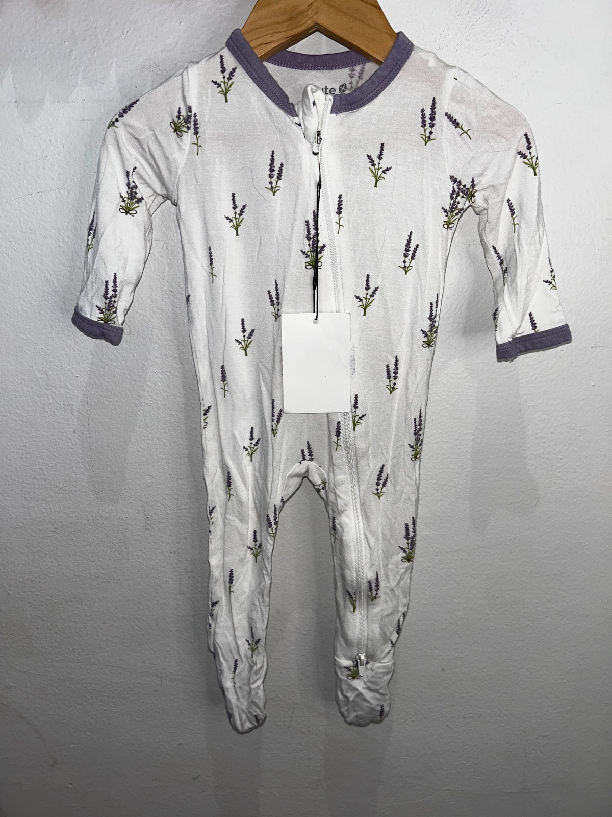 Kyte lavender sleeper 3-6m