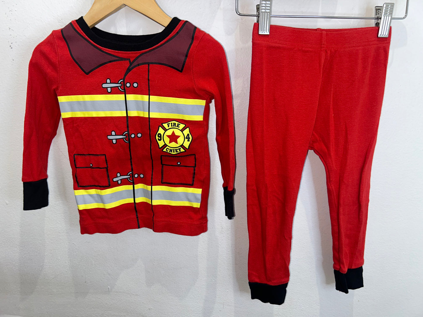 Fire chief pyjamas 2y