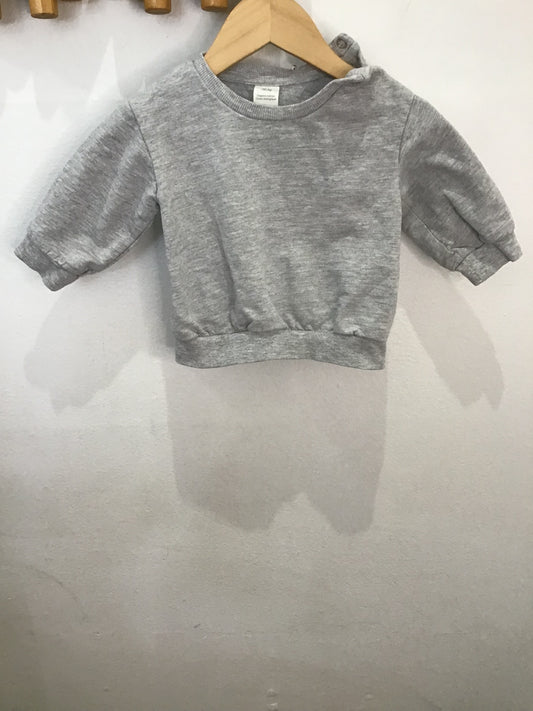 Grey pullover 4-6m