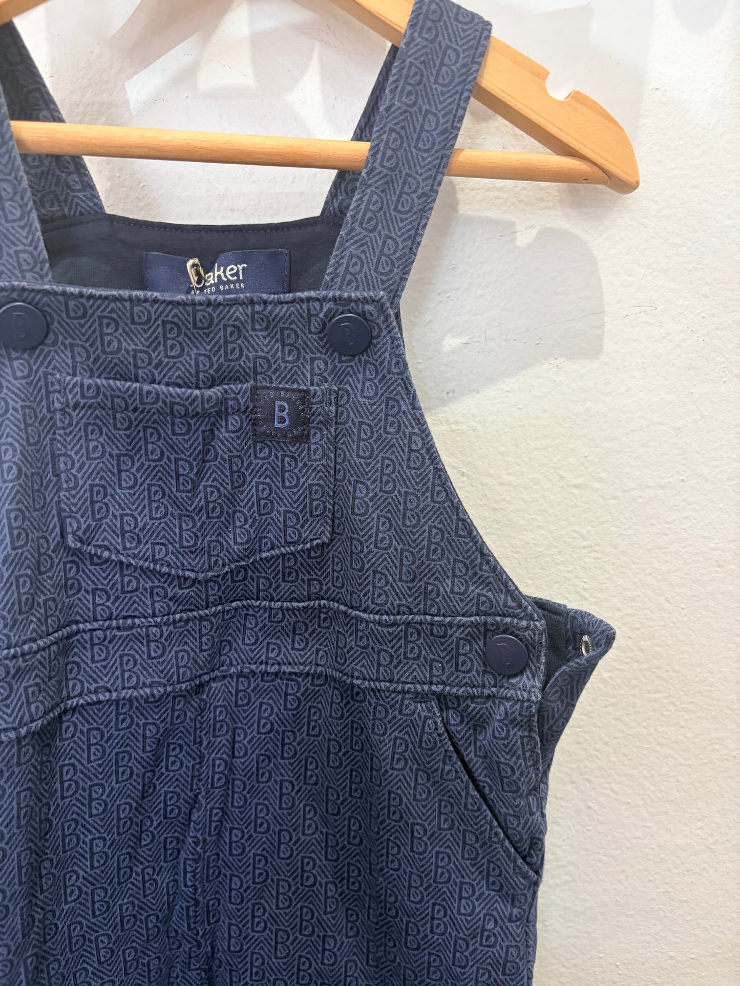 Ted Baker blue romper 9-12m