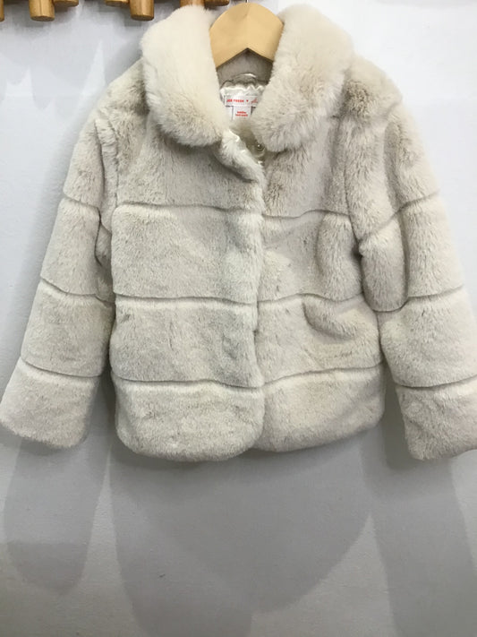 Furry coat 4y