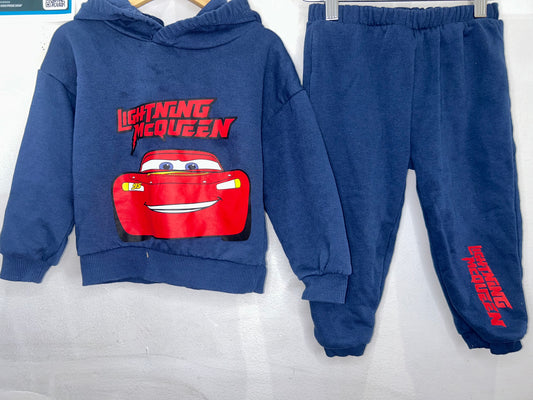 Lightning McQueen jogger set 3-4y