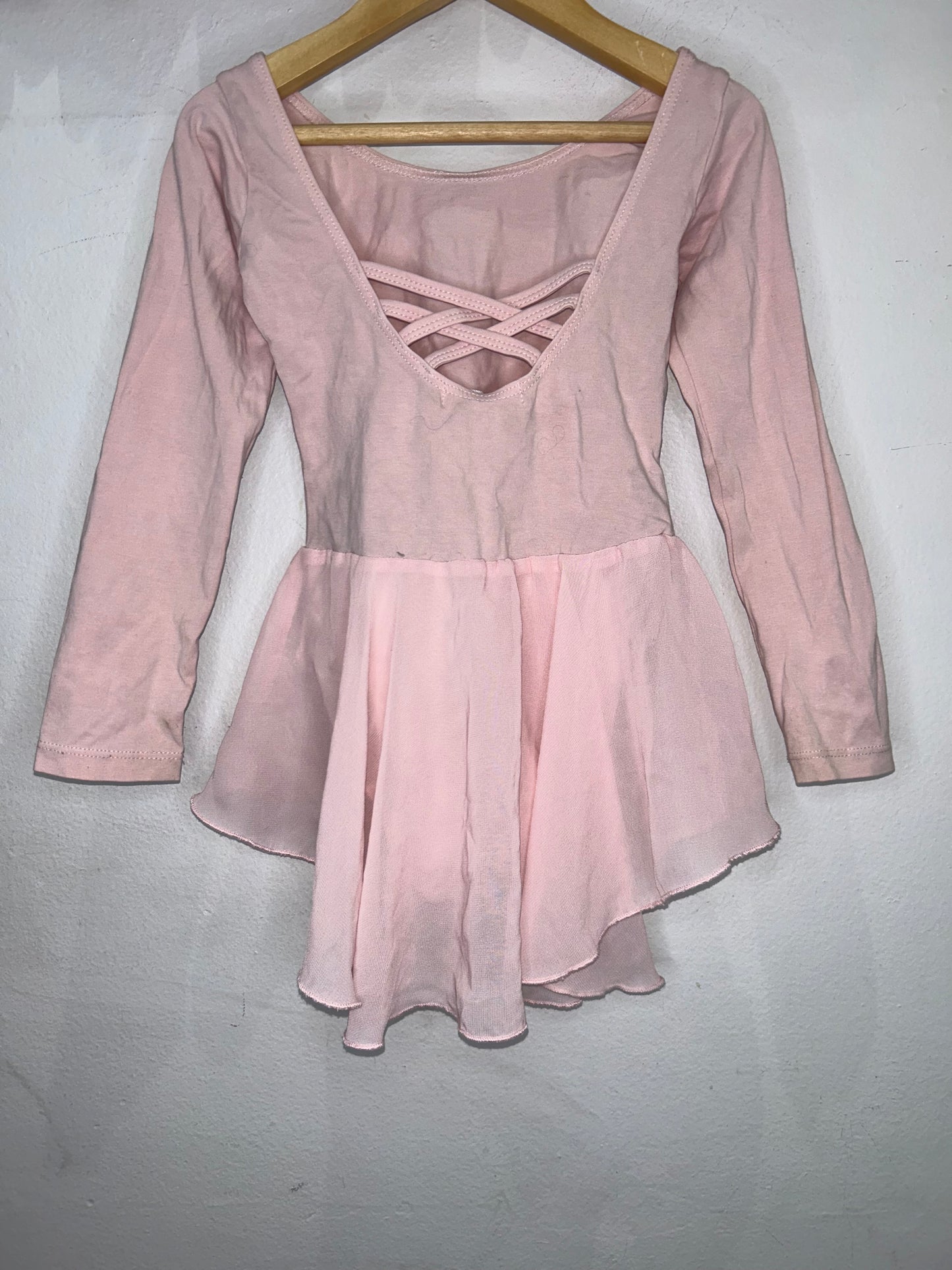 Pink leotard 4-6y