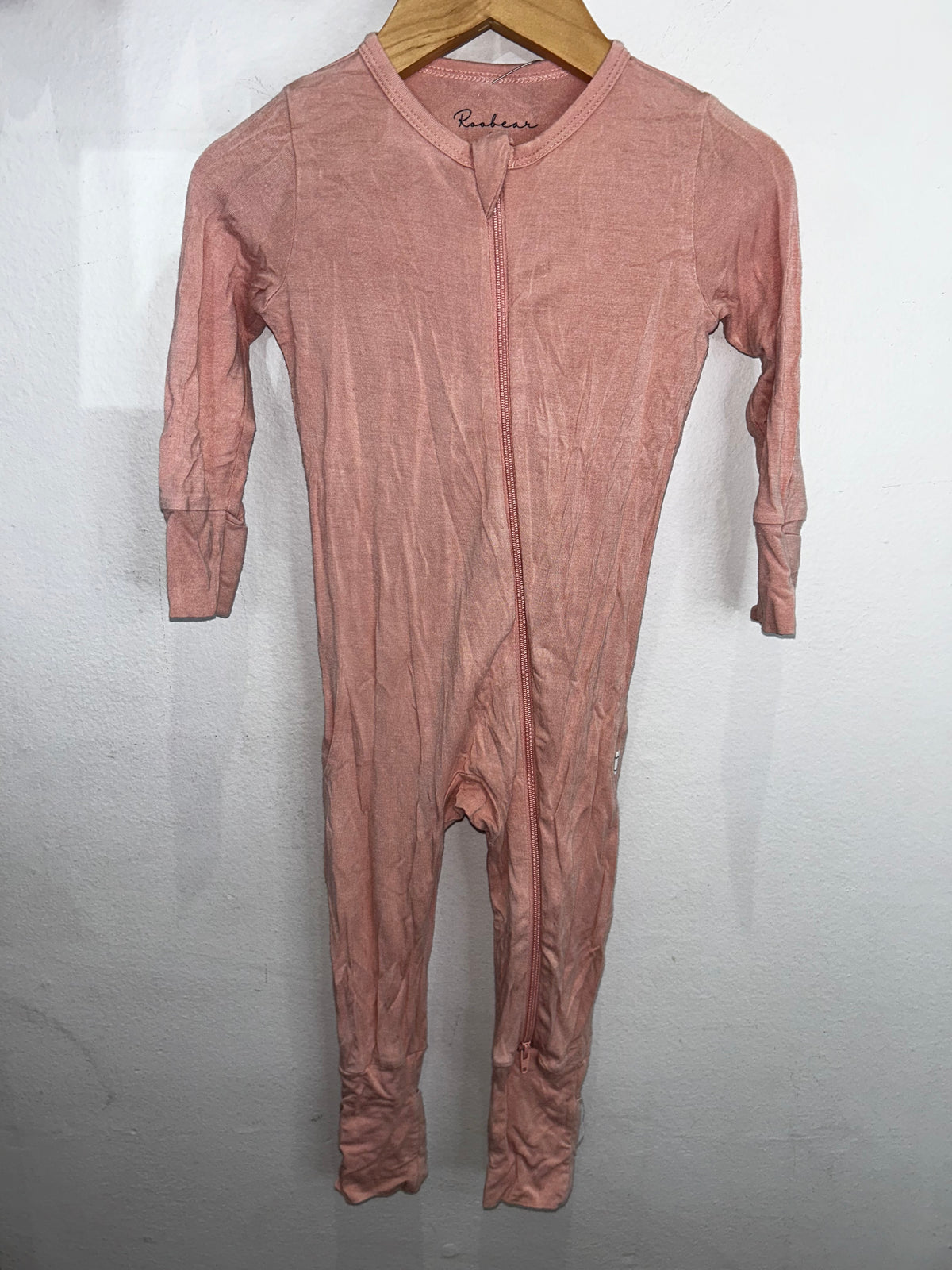 Roobear peach sleeper 6-12m*