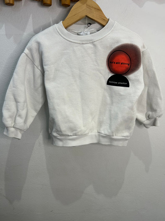 Shining sun pullover 2-3y