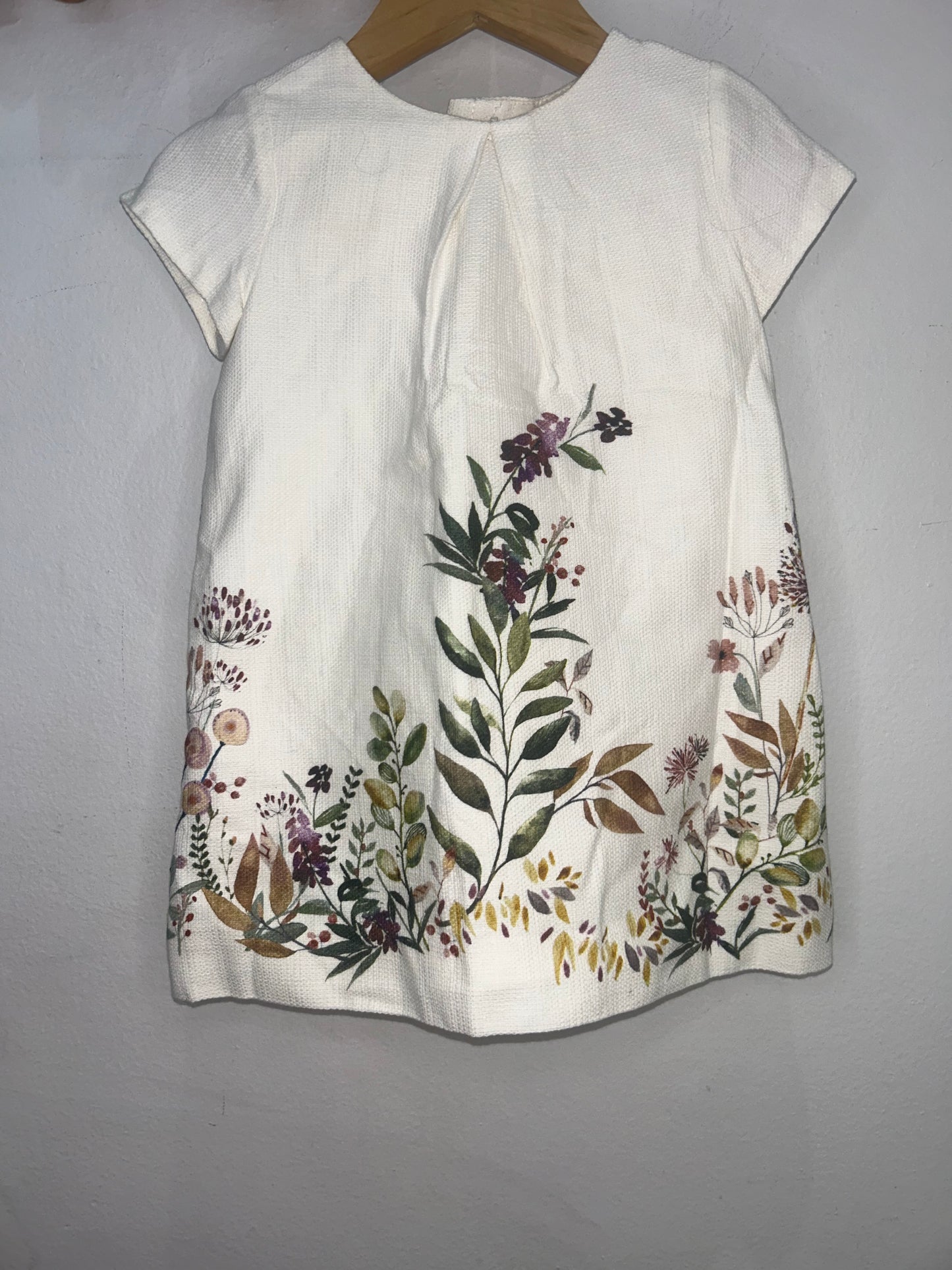 Garden textured dress 18-24m