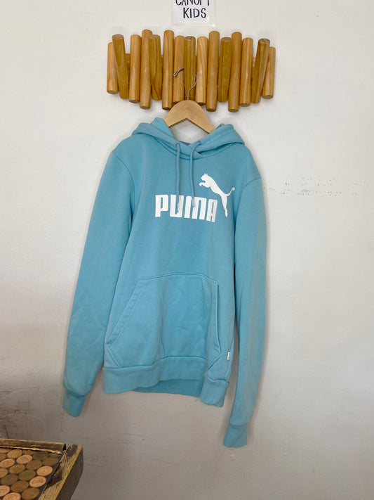 Puma blue hoodie - adult XS