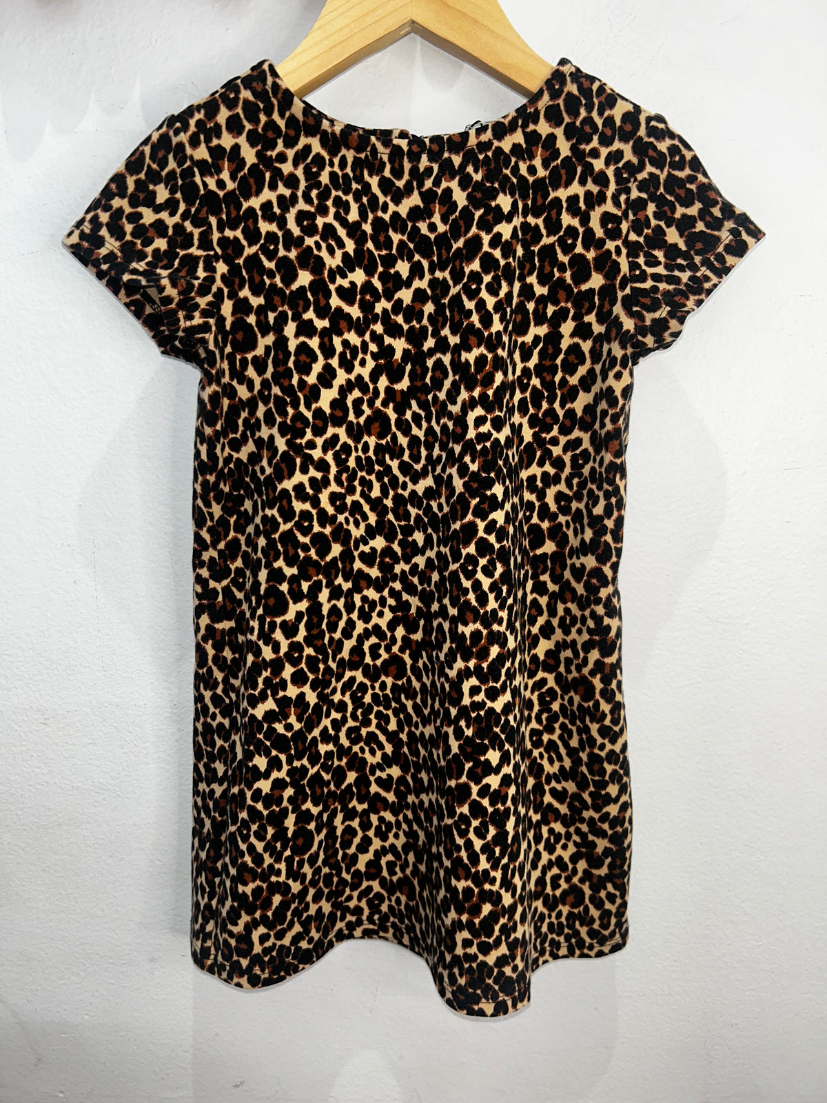Leopard thick dress 4y