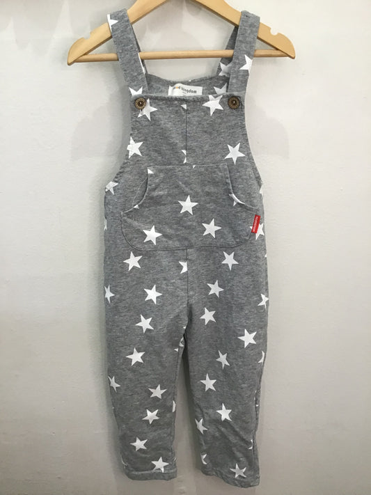 Romper grey stars 100cm 3-4y