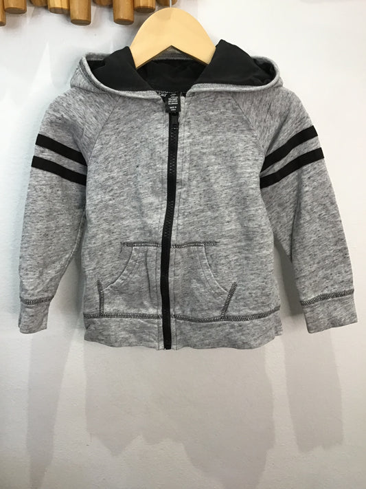 Sweatshirt grey and black 18-24m