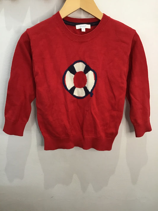 Sweater lifebuoy red 4y