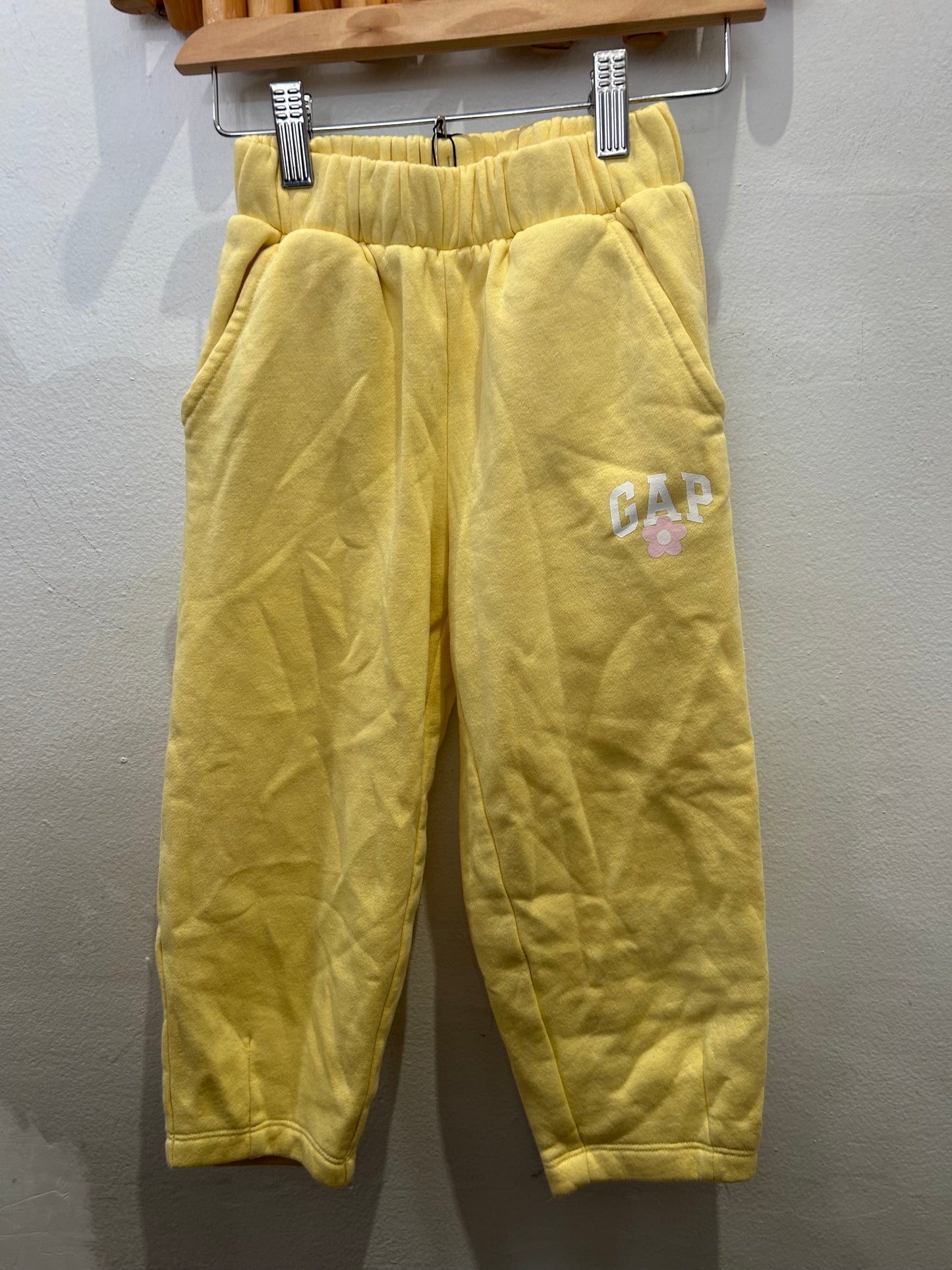 Yellow joggers 4y