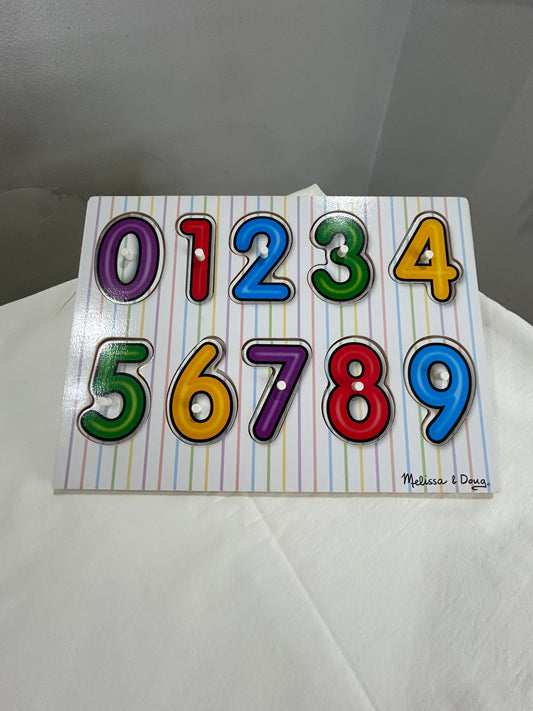 Melissa & Doug numbers puzzle
