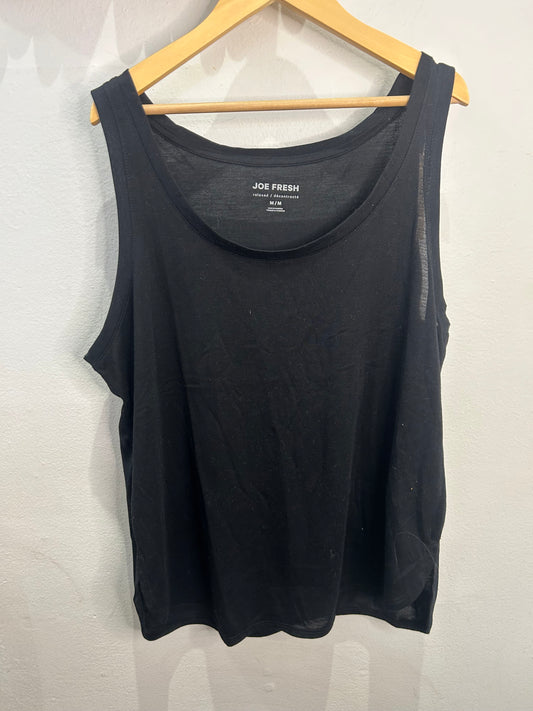 Basic black tanktop- adult M NEW