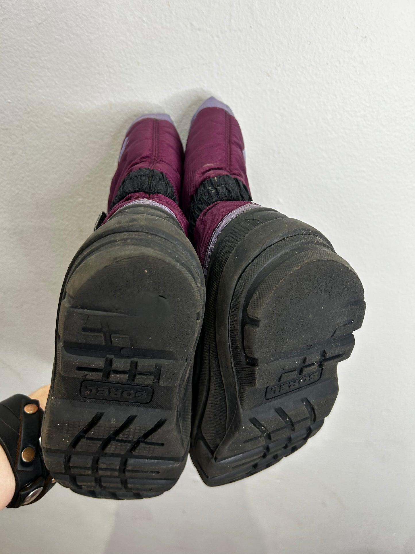 Y1 purple nad pink Sorel
