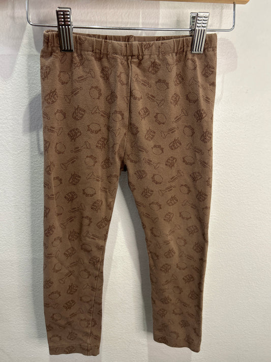 Brown instruments leggings 3y*