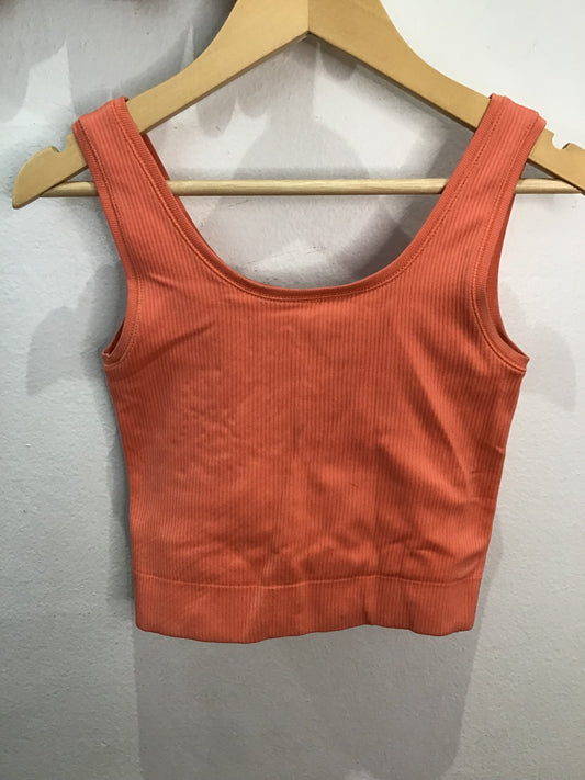 Tanktop peach bra top Athleta 7y