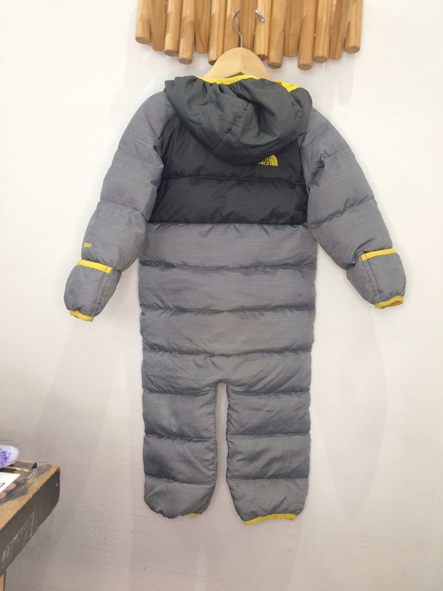 The Northface thermoball snowsuit 12-18m