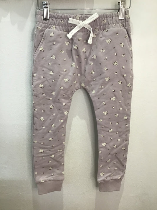 Jamie Kay purple floral pants 5y NEW