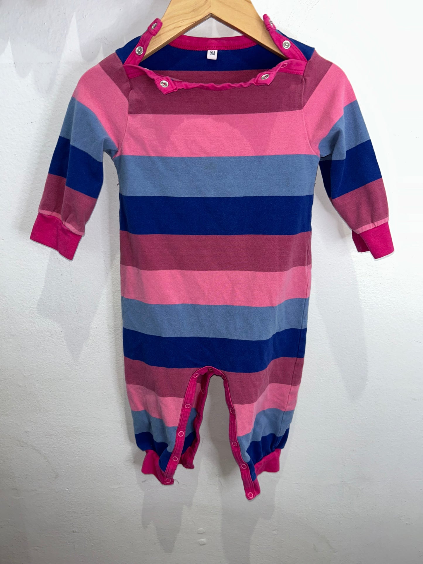 Thick stripes romper 9m