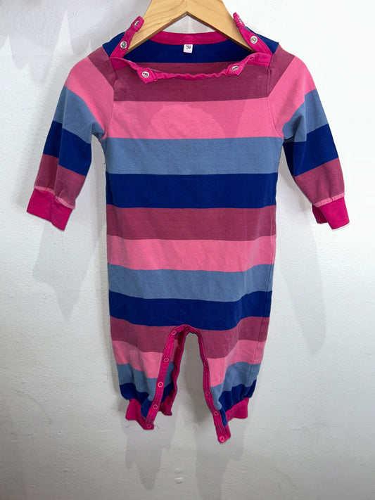 Thick stripes romper 9m