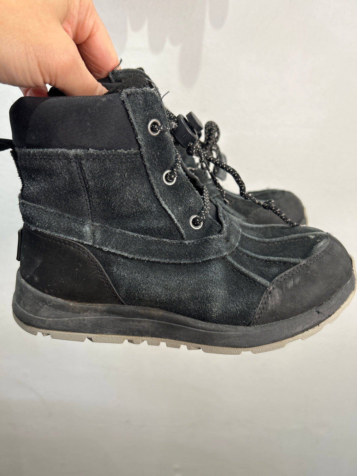 C12 black Ugg lug boots*