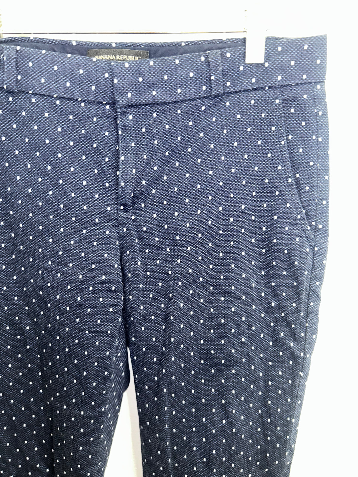 Navy print pants Adult size 2